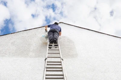 Peinture extérieure à Bénouville — façades et ravalement